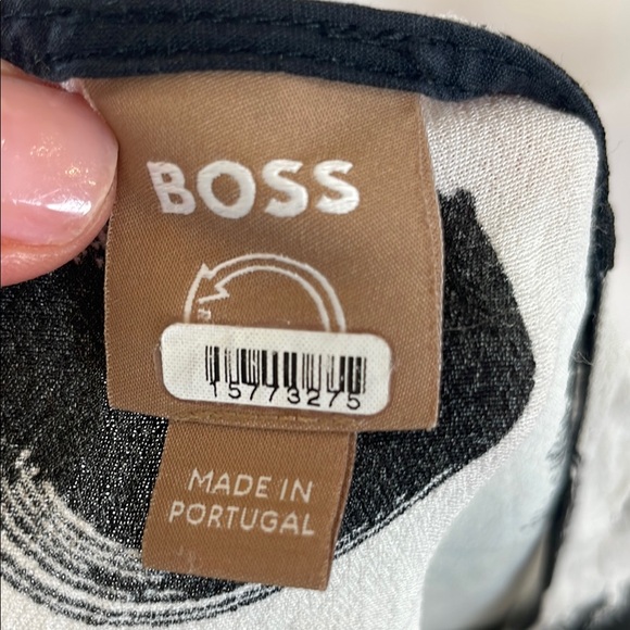 BOSS Danotta Palm Wrap Dress, US 4 - Picture 4 of 14